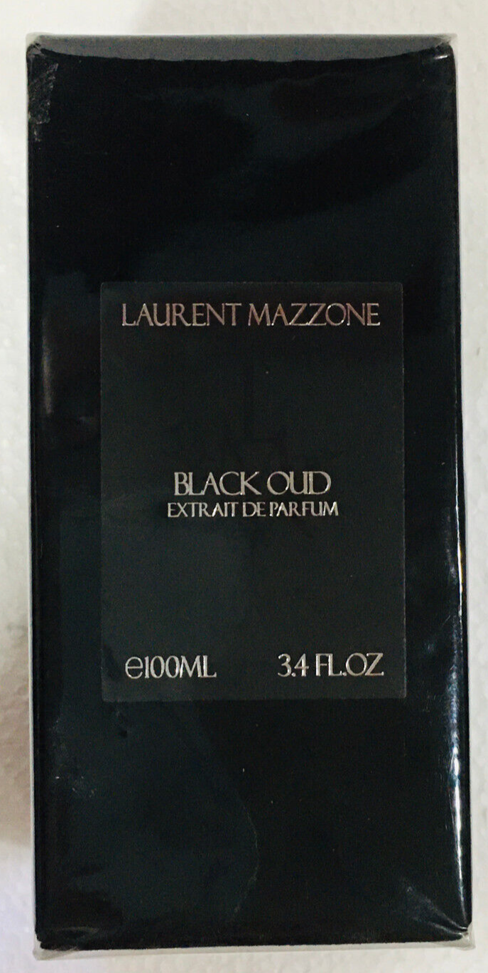 Black Oud Laurent Mazzone for Men Extrait De Parfum 100ml New In Sealed