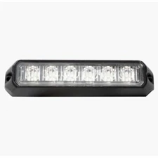 Race Sport C3069SM6W 6-LED Light White IP68 Surface Mount Strobe