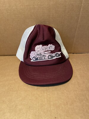 Drag Racing Caps Drag Racing Vintage Style Red White Trucker Cap Hat Challenger Caps One ...