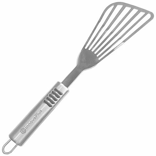 Stainless Steel Fish Spatula, Perfect For Turning, Frying & Grilling Performance