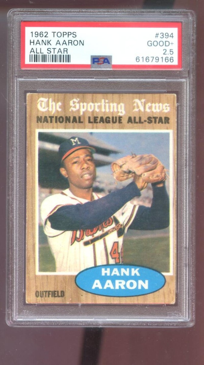 topps 47 HANK AARON 野球カード Hank Aaron 1955 Topps #47 Base Price Guide - Sports Card