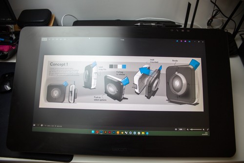 Wacom cintiq 24 Pro 4K + new condition ergo stand. - 第 2/6 張圖片