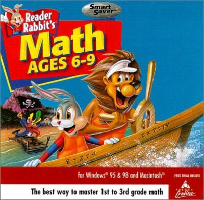 Reader Rabbit Math Adventure Ages 6-9 (Jewel Case) [OLD VERSION] | eBay