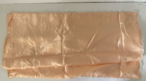 Euro Shams Set of Two Peach Colored embroidered Polyester JC Penney - Picture 6 of 12