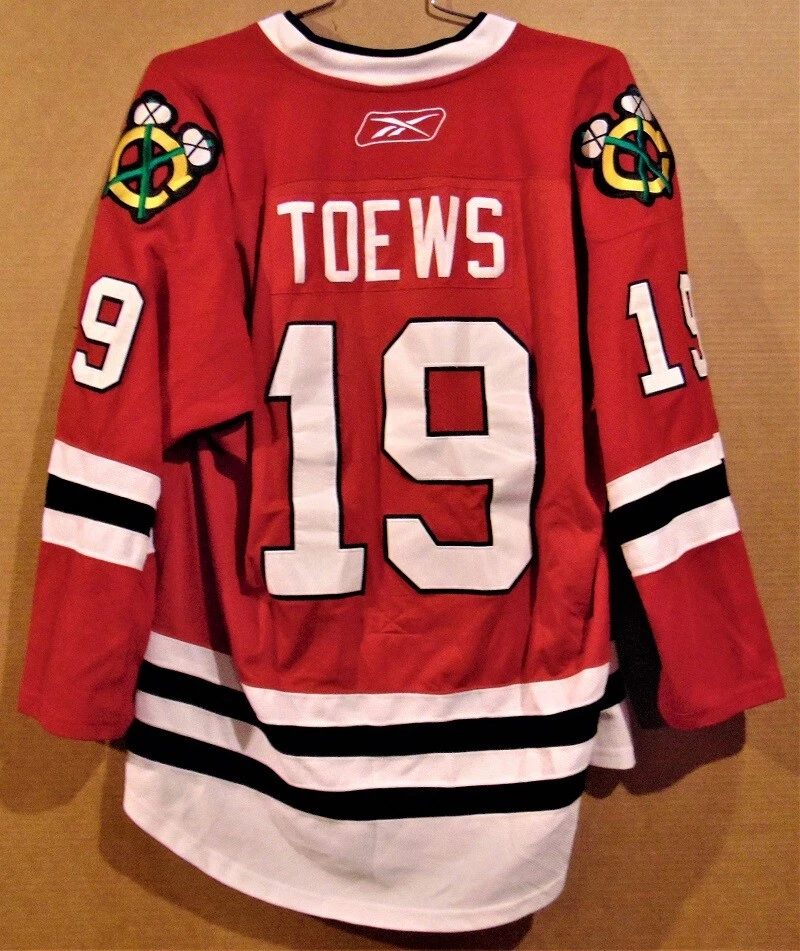 CHICAGO BLACKHAWKS JONATHAN TOEWS HOME NHL JERSEY eBay