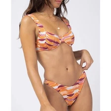 L Space L*Space Camacho Bikini Bottom Classic Style #PSCMF22 TWE Large L NEW NWT