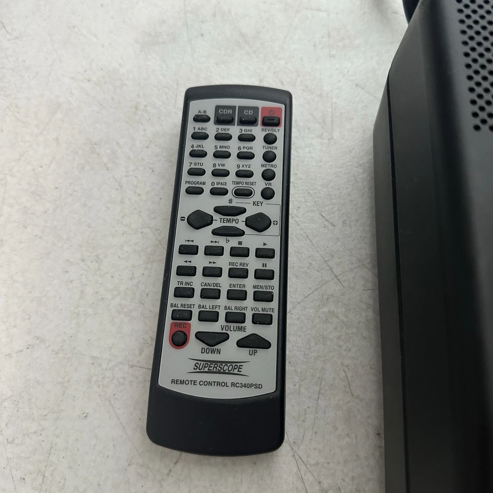 Excellent Condition Superscope PSD340 CD & CDR Music Practice System+remote - Image 2 of 4