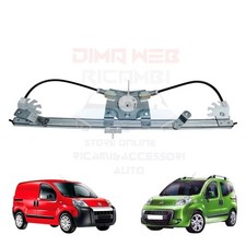 MECCANISMO ALZAVETRO ALZACRISTALLO ANTERIORE DX FIAT FIORINO QUBO NEMO BIPPER