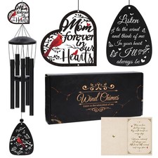 Memorial Wind Chimes for Loss of Mom - Sympathy Wind Chimes for Loss of Loved...