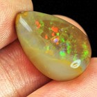 8.2Ct African Polished Black Opal Cab Specimen UPWB957 — photo 1