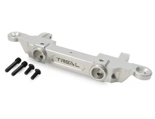 Treal X0033X3TOL Aluminum Rear Bumper Mount for Axial SCX6 (Silver)