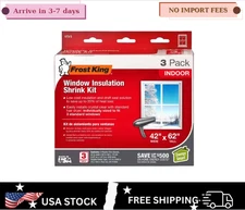 Indoor Window Insulation Kit (3 per Pack)