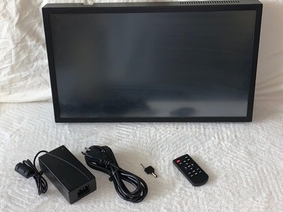 20in Touch LCD Advertising Player Model#: DS-201HDT W/ Pwr & Remote