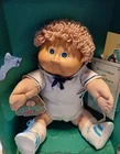 Vintage 1985 Cabbage Patch Kid, Wheat Blond Loops, Blue Eyes, HM3