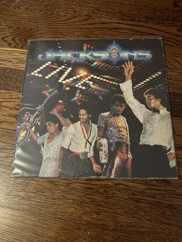 The Jackson 5  LIVE  Vintage Vinyl 2xLP Record VG+  Michael Jackson