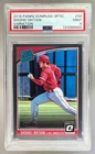 8900 Shohei Ohtani 2018 Panini Donruss Optic #56 SP RC Rated Rookie VAR PSA 9