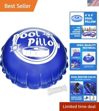 Winterize Your Pool with 4x4 Ft Strong Pool Air Pillow - Leak Proof & Reliable
