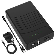 Talentcell Rechargeable 12V 3000mAh Lithium ion Battery Pack for LED Black