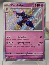 Ceruledge - 162/091 - SV: Paldean Fates - NM on eBay
