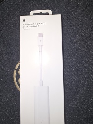 Apple Thunderbolt 3 (USB-C) to Thunderbolt 2 Adapter