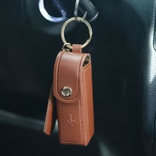 Charming Portable Lipstick Case with Coin Purse Keychain for Everyday Use