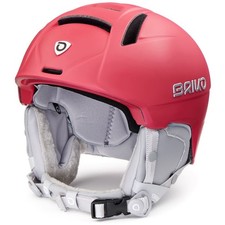 CASCO BRIKO 20011GO PERLA SCI SPORT SNOWBOARD HELMET  ROSSO
