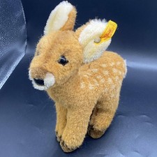 Plush Toy Steiff Animal Bambi Fawn No.4 Made in Germany