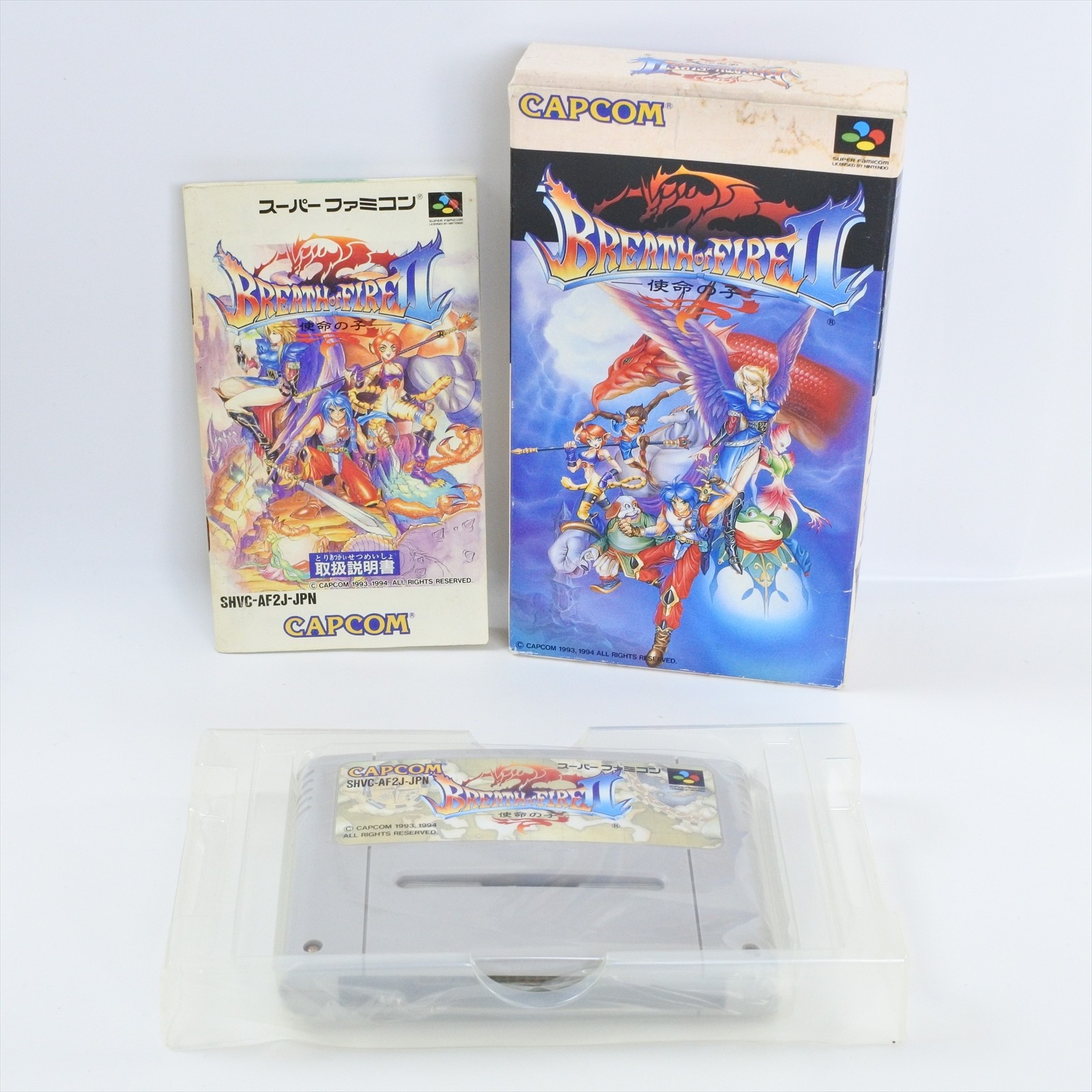 BREATH OF FIRE II 2 Super Famicom Nintendo 2540 sf