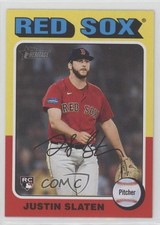 2024 Topps Heritage High Number SP Justin Slaten #721 05nw