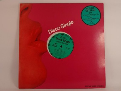 ESTEFAN,GLORIA OYE (pink disco single sleeve) (A) 12'' EPIC
