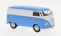 Cararama 4-60358 - 1/43 Vw Samba, Blau/Weiss - Neu
