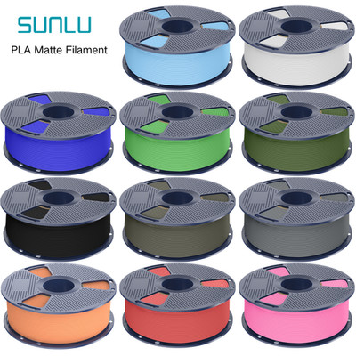 【BUY 10 PAY 6】SUNLU PLA Matte Filament 1.75mm for Most FDM 3D Printers 1KG