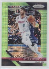 2018-19 Panini Prizm Green Pulsar Prizm 16/25 Tyler Johnson #216 0nr3