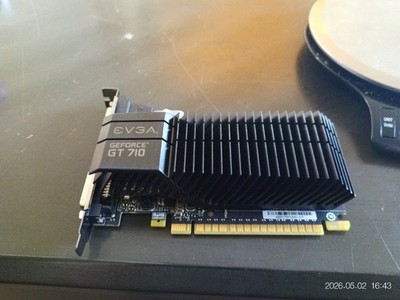 EVGA nVIDIA Geforce GT 710 Video Card 2 GB | 02G-P3-3712-KR