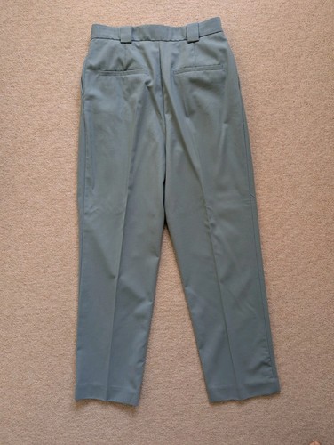 & Other Stories Tailored Wool Blend Green Turquoise Ankle Length Wool Blend... - Picture 2 of 5