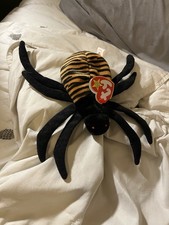 Spinner Spider Ty Beanie Bébé Bébés Effrayant Halloween 28 Octobre 1996