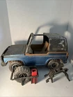 1970s Vintage Tonka Jeep Bronco MR-970 4 x 4 Truck Removable Tires Made In USA