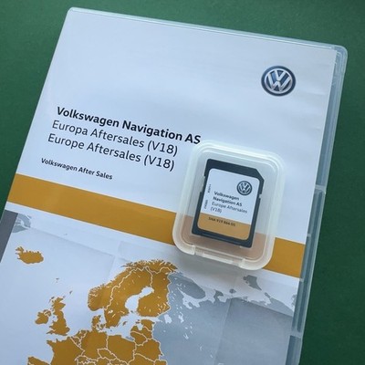 32GB, V18 SD-Karte für VW Discover Media 2 Navi, AS, Navigation für Europa