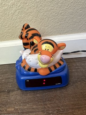 Vintage tigger Digital Alarm Clock & Nightlight Works