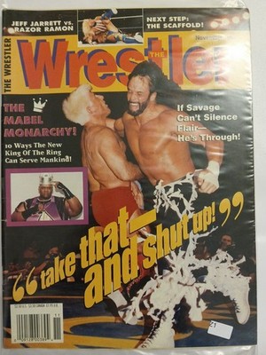 The Wrestler November 1995 - Jeff Jarrett vs Razor Ramon, Ric Flair & Macho Man