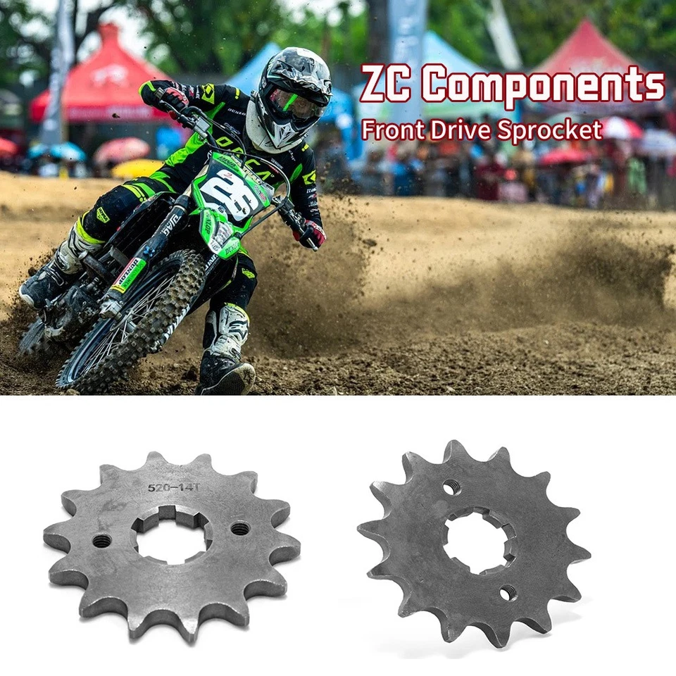 Piñón delantero YZ250 520 Pitch 14T para Yamaha YZ465 1980 1981 YZ490 1982-1988 89 Foto 3 de 4