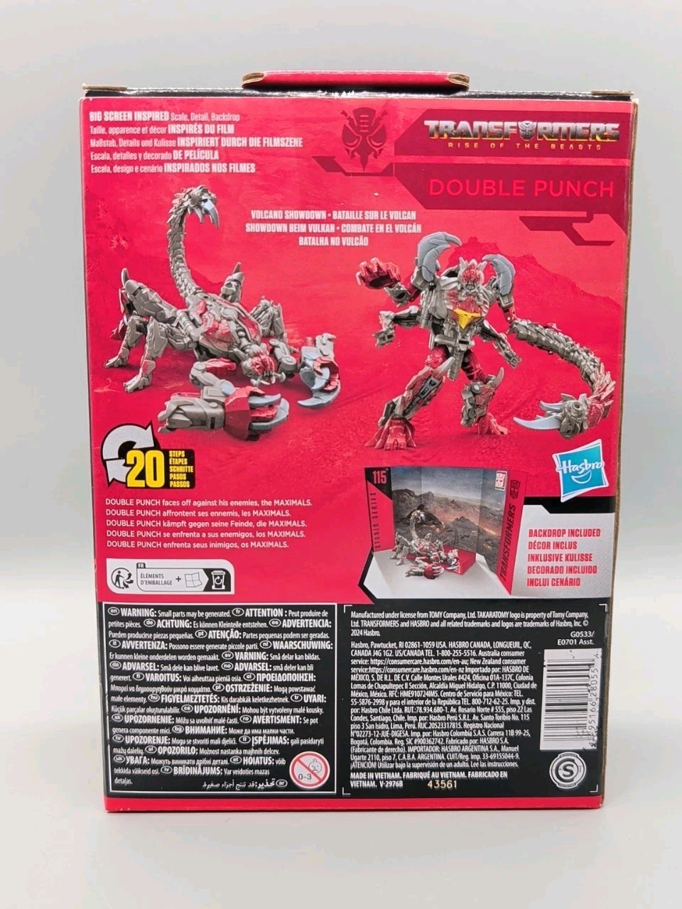 Double Punch New Transformers Studio Series Deluxe Class 115 Action Figure