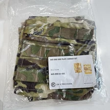 Crye Precision - AVS 6" x 6" Side Armor Plate Pouch Carrier Set of 2 - Multicam