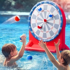 Kids Fun Pool Toys, Inflatable Dart Board Toss Water Game, Swimming Pool Floats