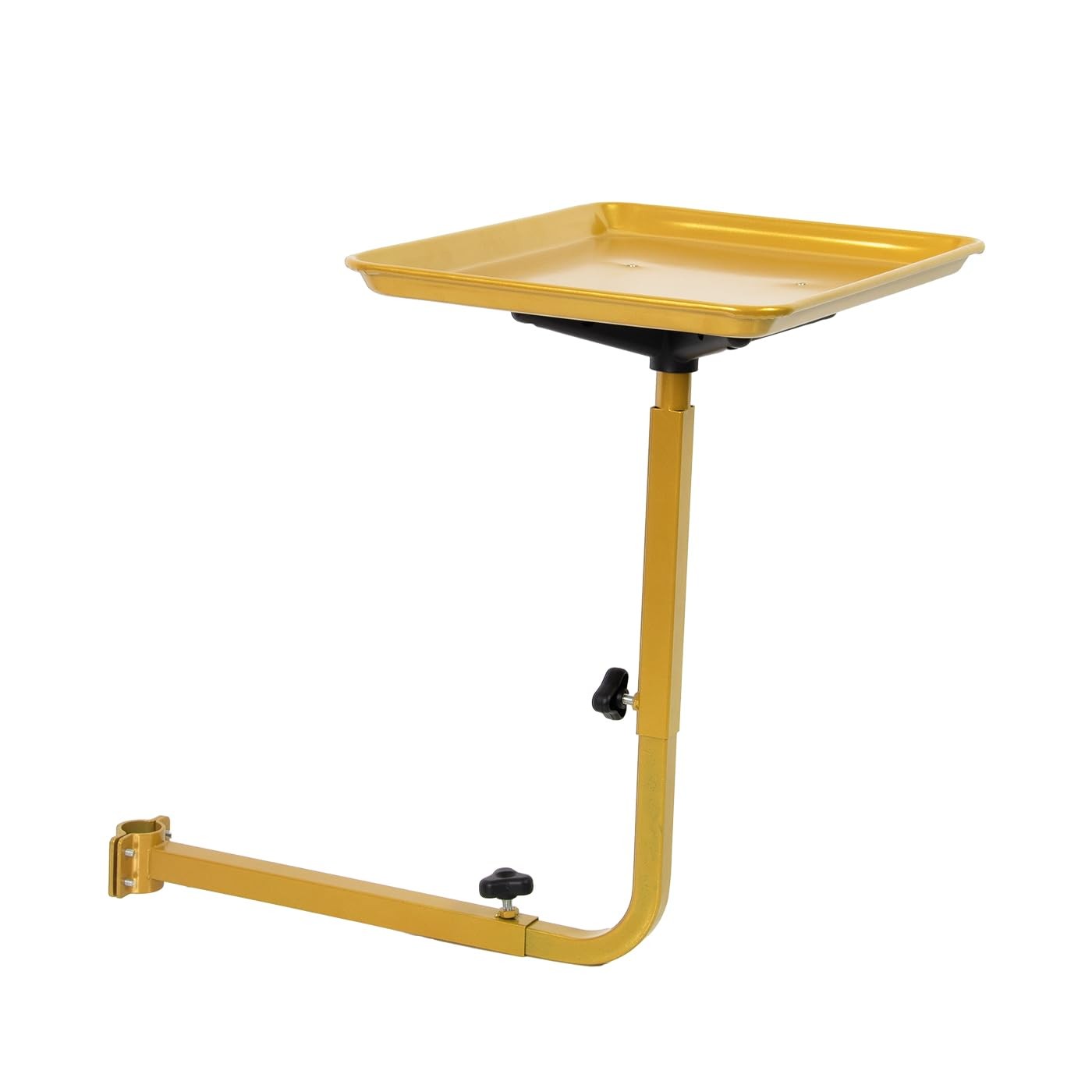 Salon Tray for Hair Stylist Steel 360° Rotating Barber Chair Tray Tattoo Tools