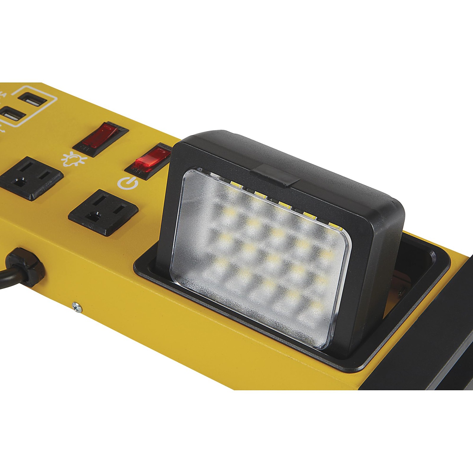 Strongway 6-Outlet Power Bar, 14/3 Ga., 15 Amps