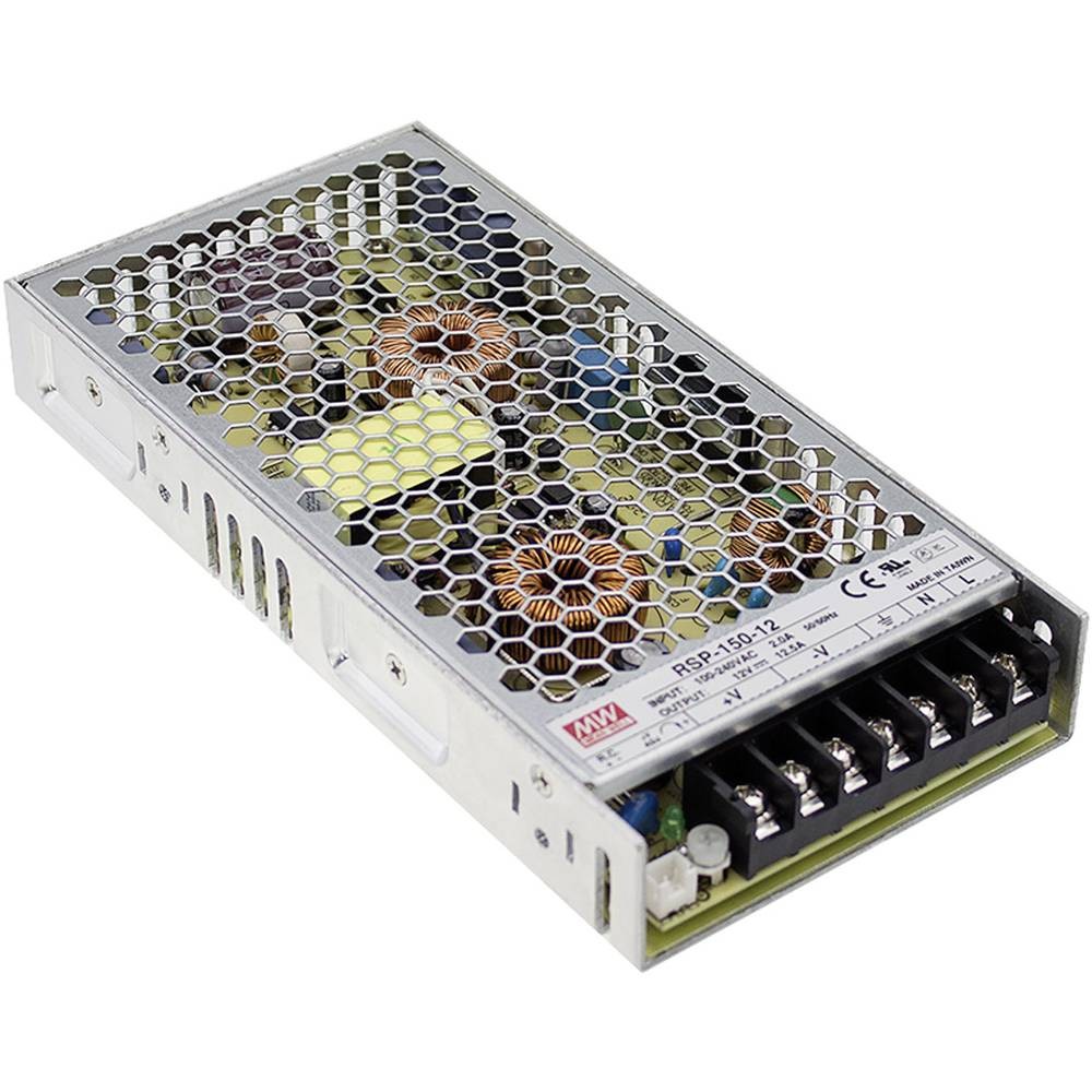 Bloc d'alimentation 27 V/DC Mean Well RSP-150-27 en boîtier métallique haute durabilité