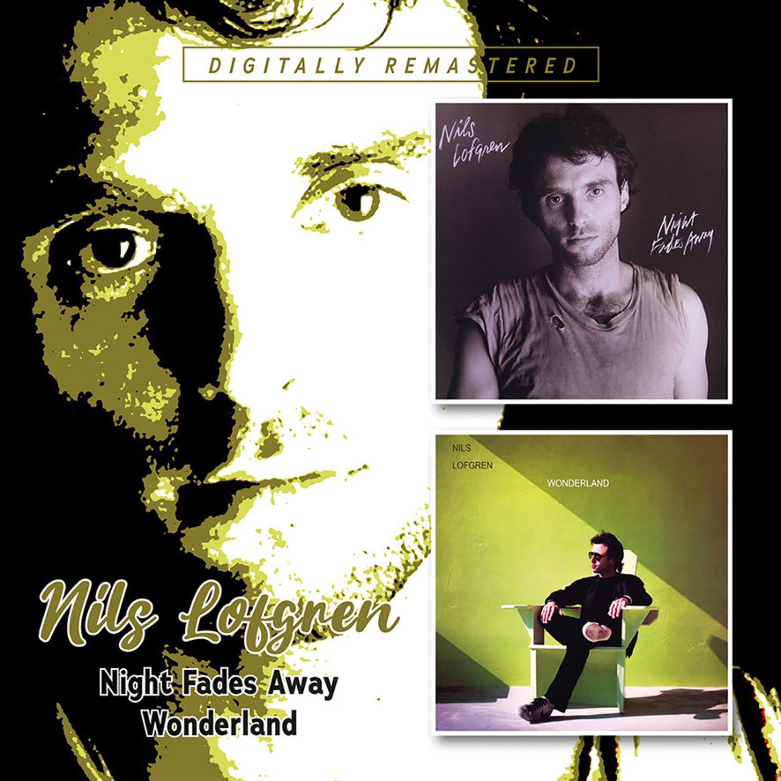 Nils Lofgren Night Fades Away / Wonderland Double CD NEW