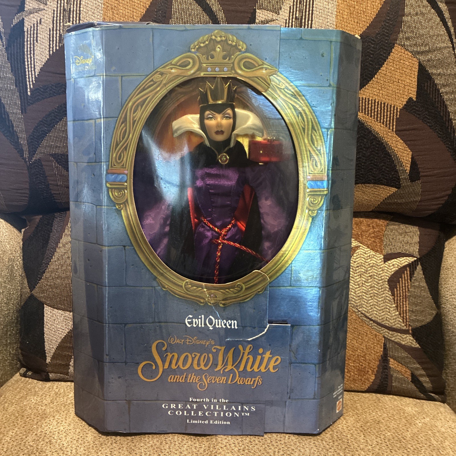 Vintage Mattel Disney Great Villains Evil Queen From Snow Wh