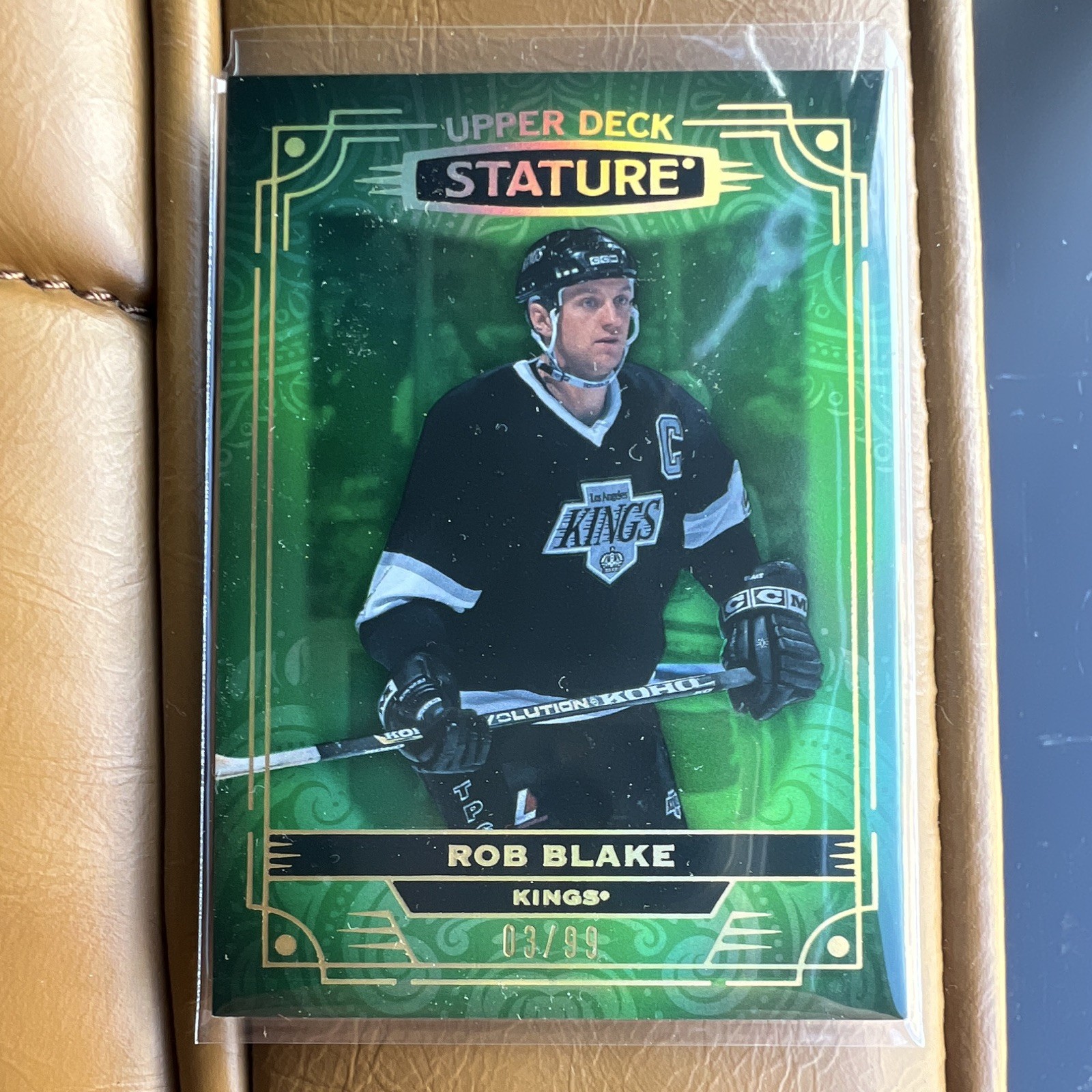 Upper Deck 2022-23 Stature Rob Blake Los Angeles Kings #14 Serial #/99